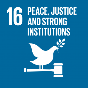 目標16「平和と公正をすべての人に」